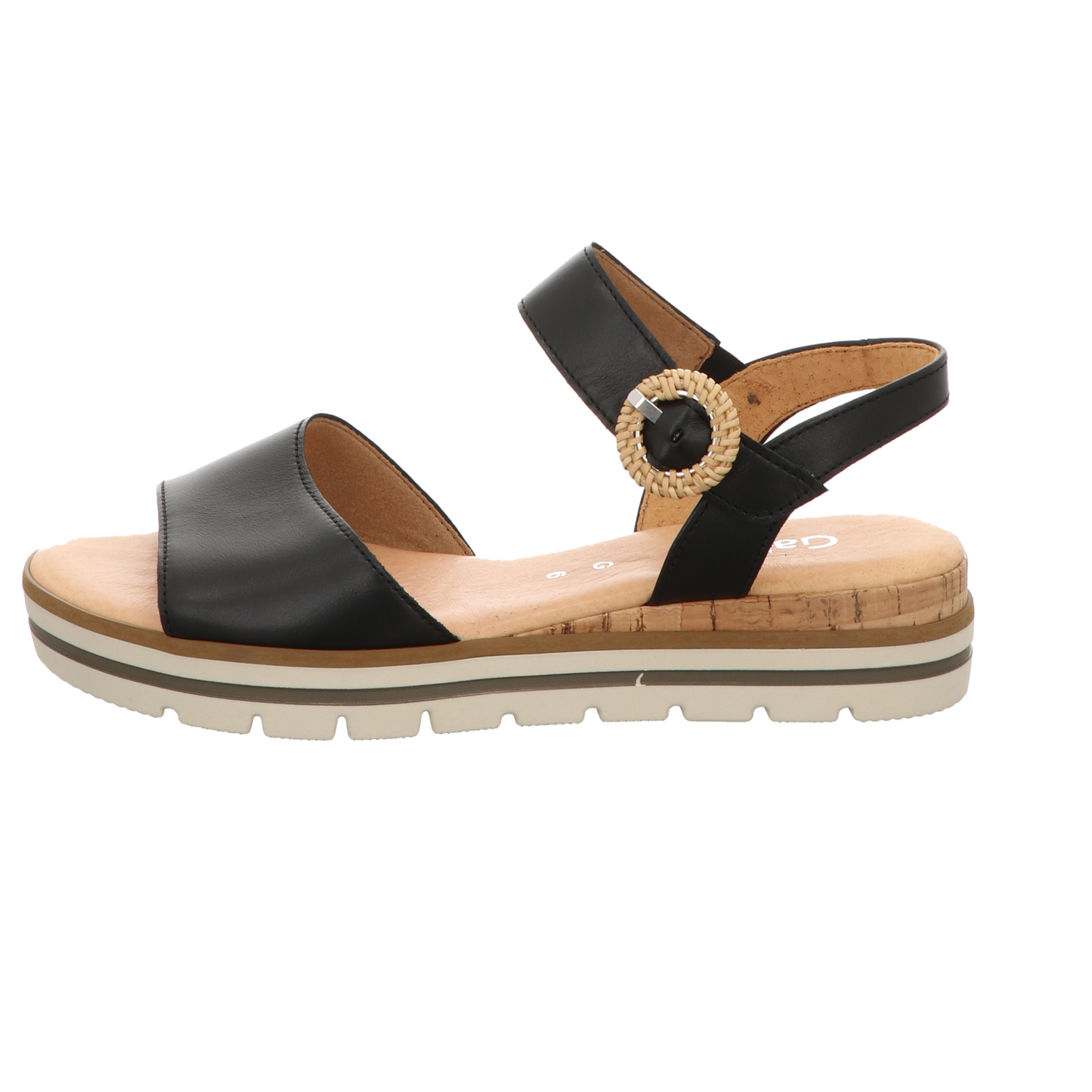 Gabor Damen Sandalette  in schwarz