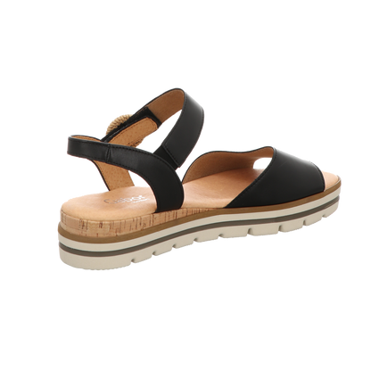 Gabor Damen Sandalette  in schwarz