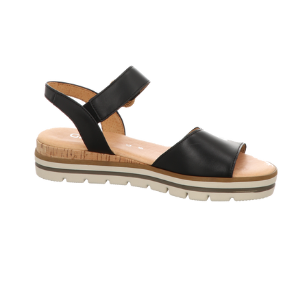 Gabor Damen Sandalette  in schwarz