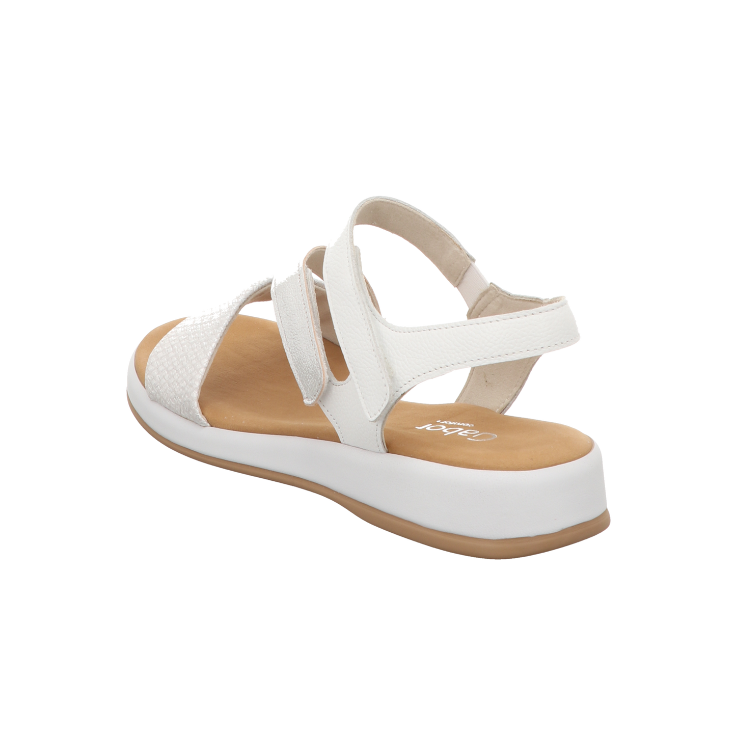 Gabor Damen Sandalette Rhodos in silber