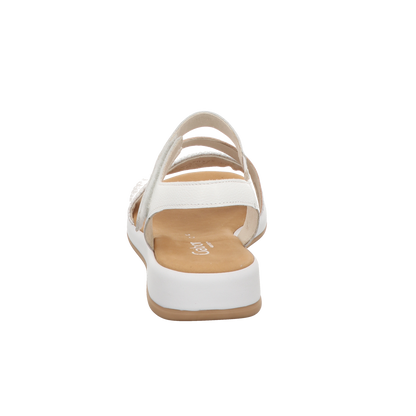 Gabor Damen Sandalette Rhodos in silber