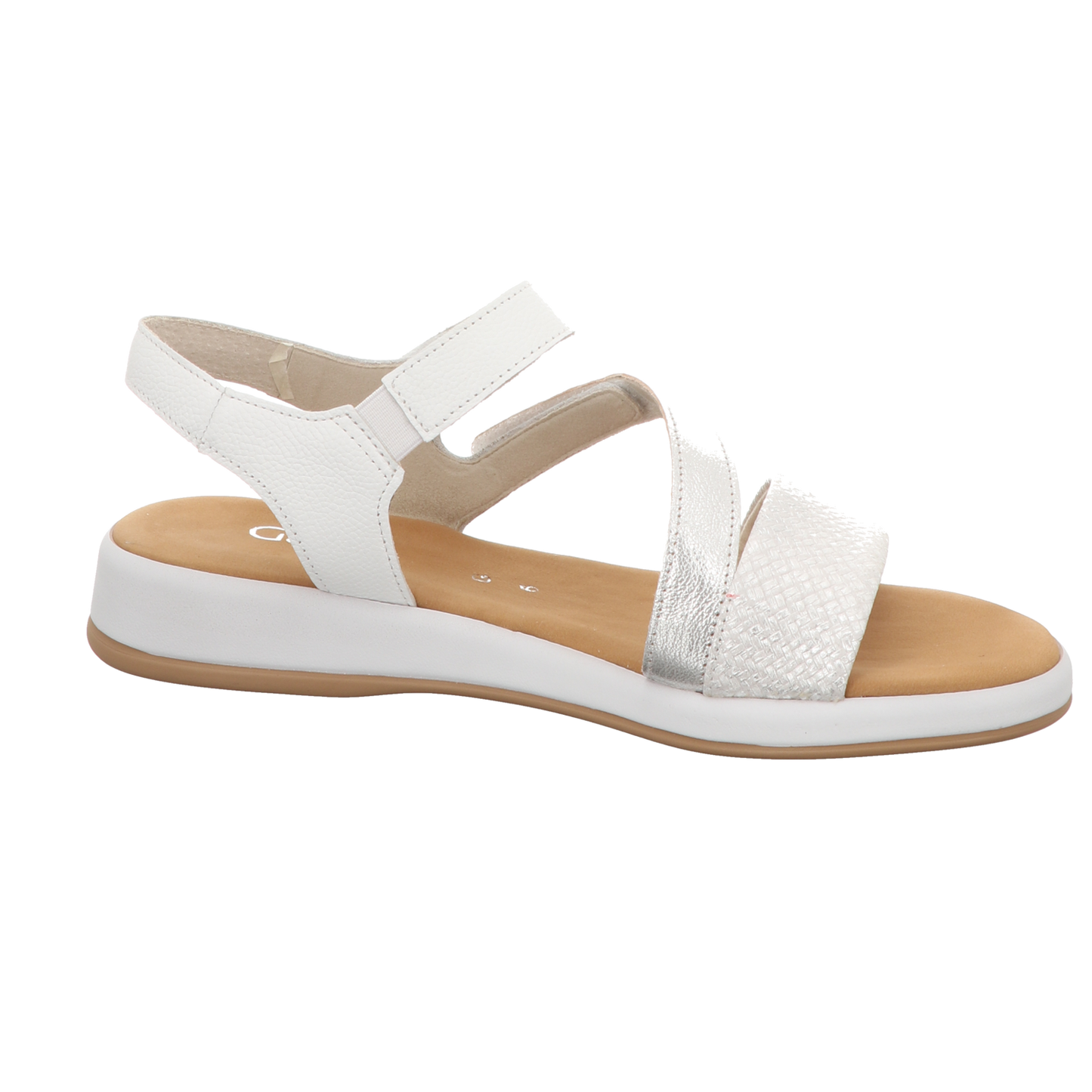 Gabor Damen Sandalette Rhodos in silber