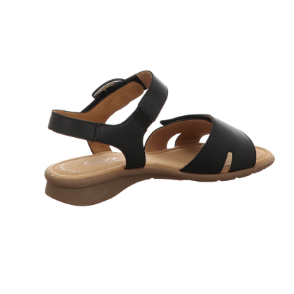 Gabor Damen Sandalette Florenz in schwarz