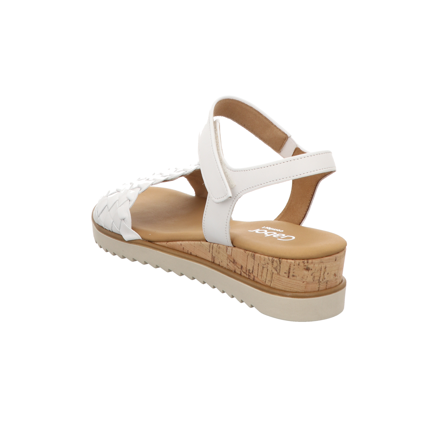 Gabor Damen Sandalette Genua in weiss
