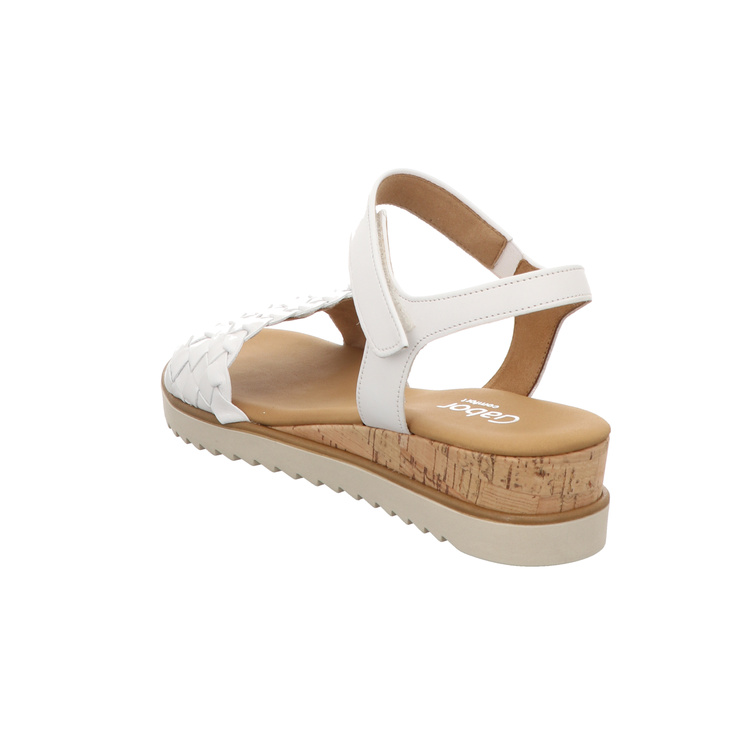 Gabor Damen Sandalette Genua in weiss