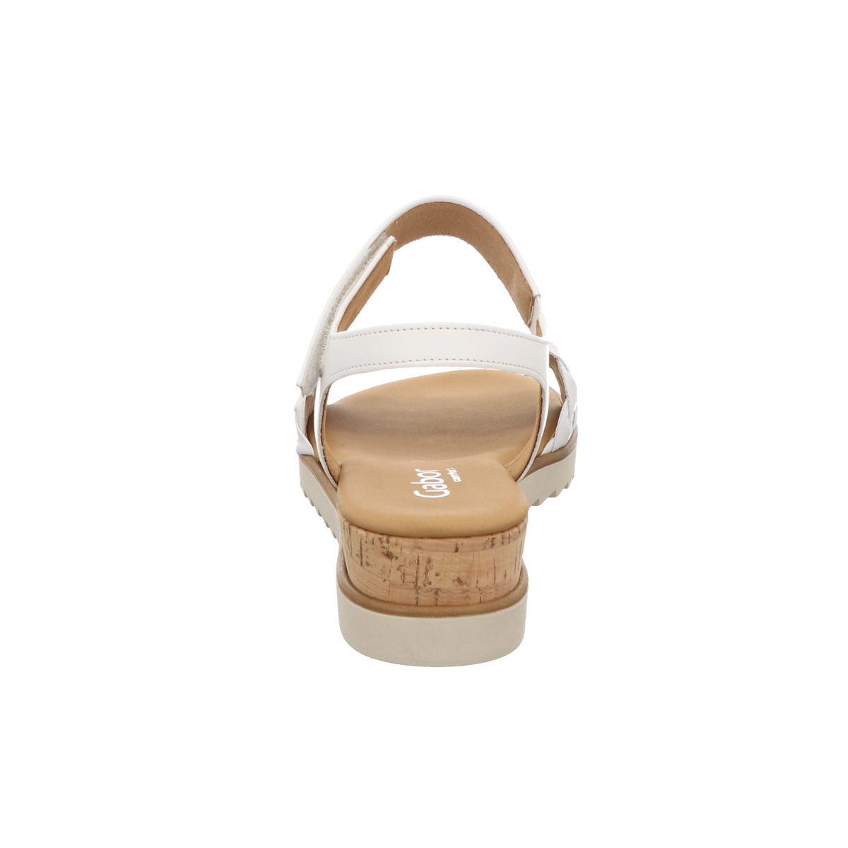 Gabor Damen Sandalette Genua in weiss