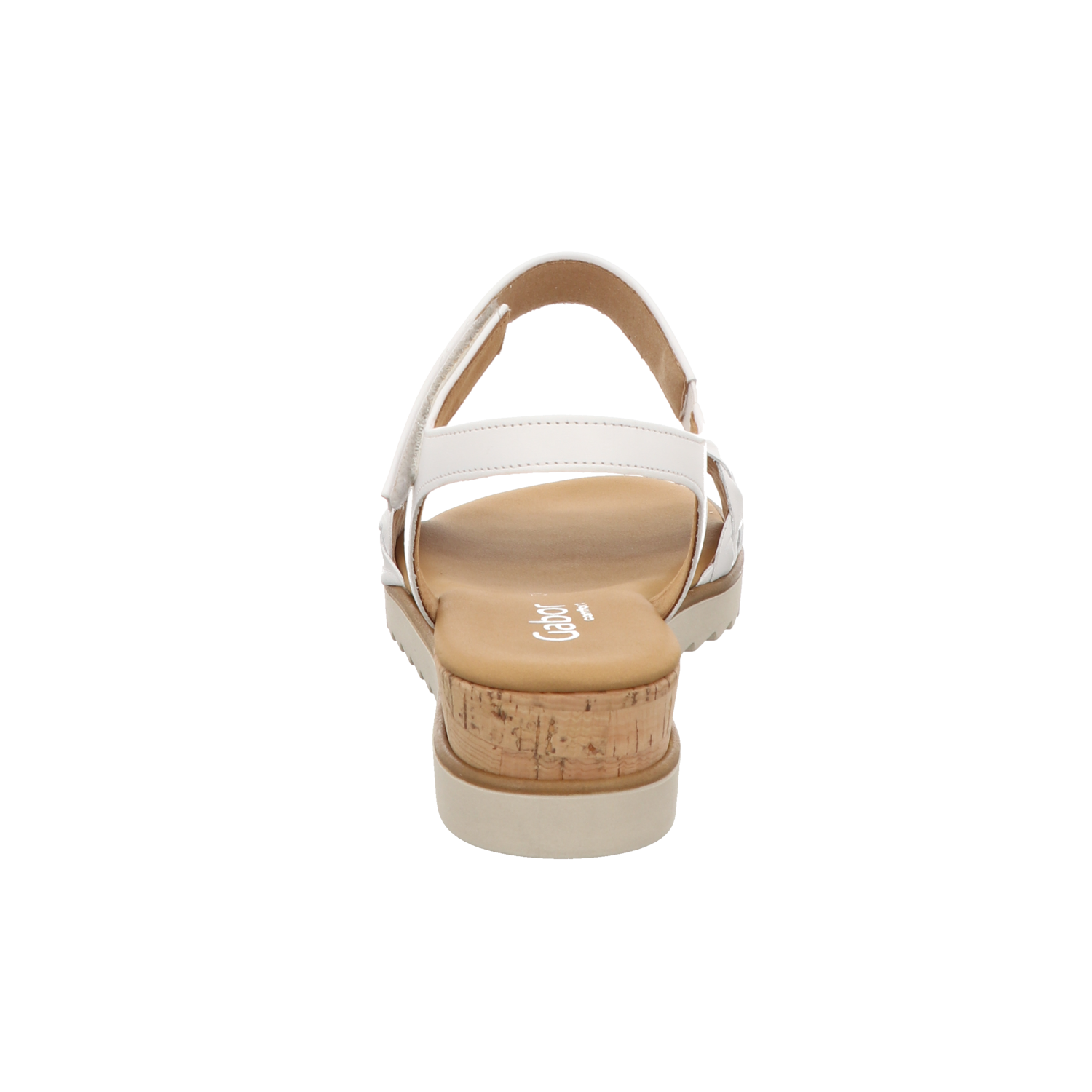 Gabor Damen Sandalette Genua in weiss