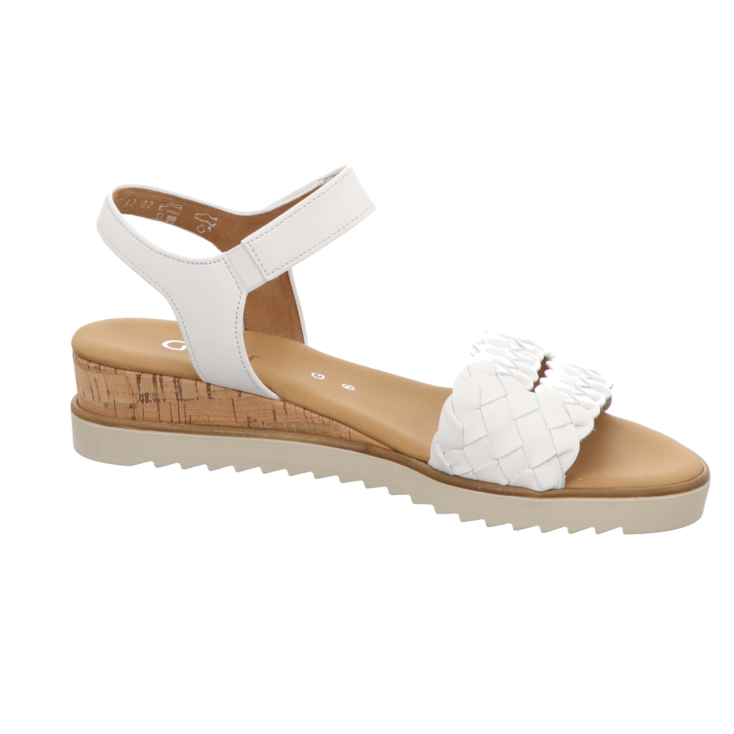 Gabor Damen Sandalette Genua in weiss