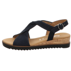 Gabor Damen Sandalette Genua in blau