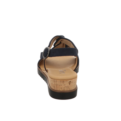 Gabor Damen Sandalette Genua in blau