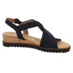 Gabor Damen Sandalette Genua in blau