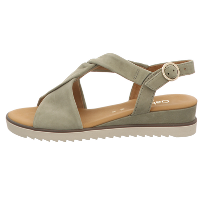 Gabor Damen Sandalette Genua in grau