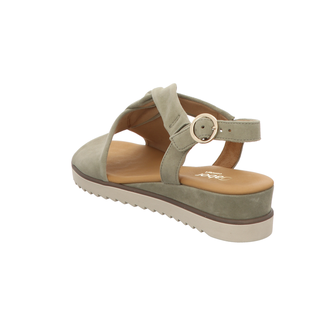 Gabor Damen Sandalette Genua in grau
