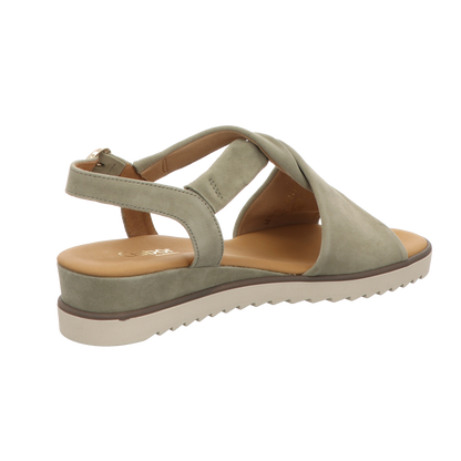 Gabor Damen Sandalette Genua in grau