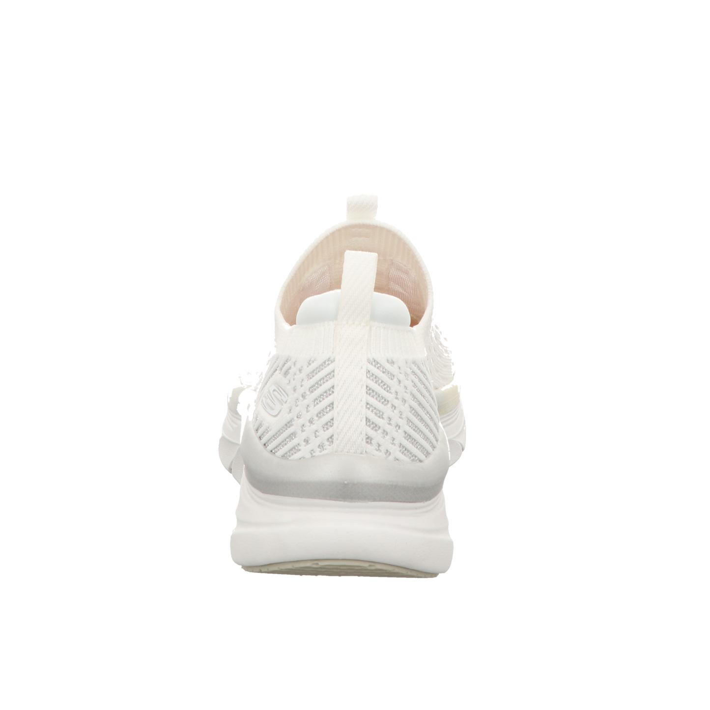 Skechers Damen Slipper D  Lux Walker Let It Glow in weiss