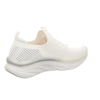 Skechers Damen Slipper D  Lux Walker Let It Glow in weiss