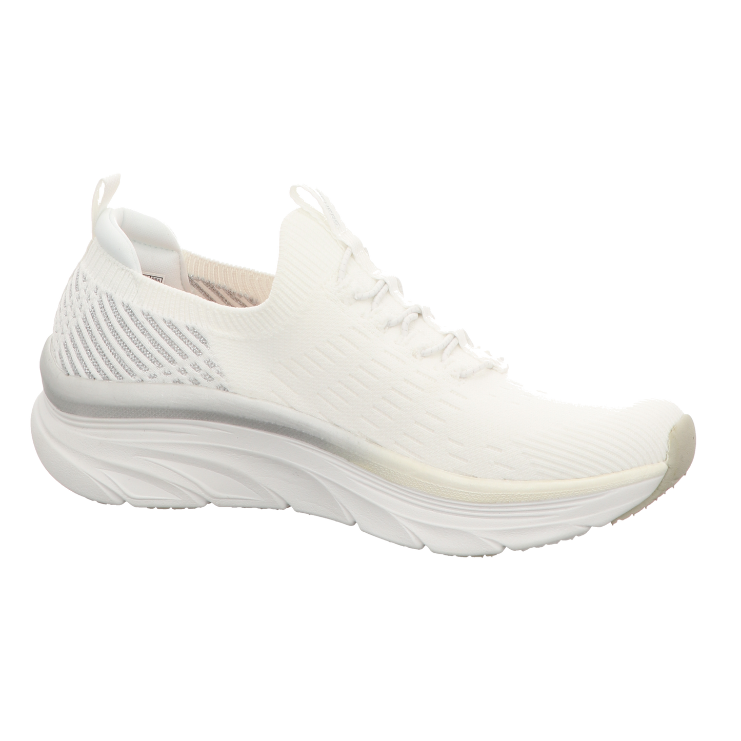 Skechers Damen Slipper D  Lux Walker Let It Glow in weiss