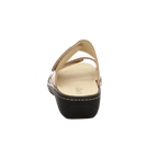 Longo Damen Pantolette bequem  in weiss