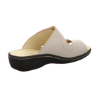 Longo Damen Pantolette bequem  in weiss