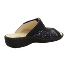 Longo Damen Pantolette bequem  in blau
