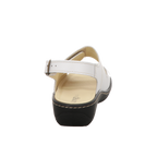 Longo Damen Sandale bequem  in beige