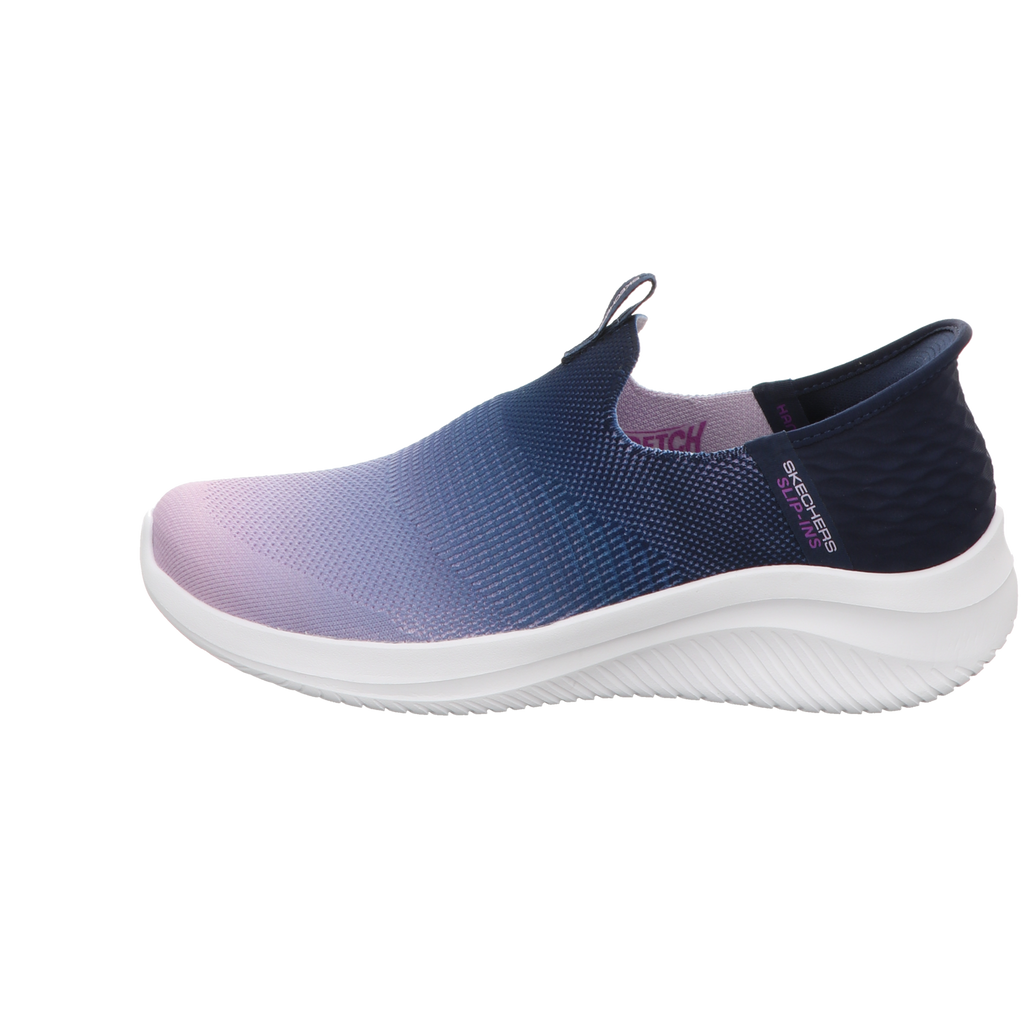 Skechers Damen Slipper Slip-Ins Ultra Flex 3:0 in blau