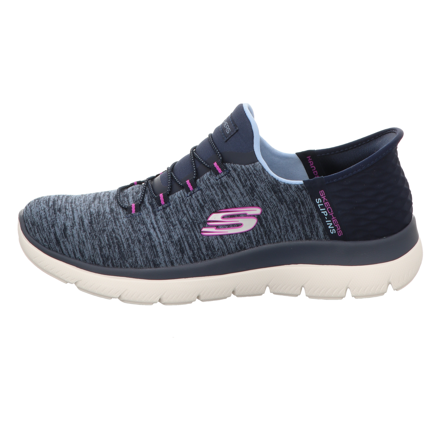 Skechers Damen Slipper Slip In- Dazzling Haze in blau