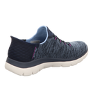 Skechers Damen Slipper Slip In- Dazzling Haze in blau