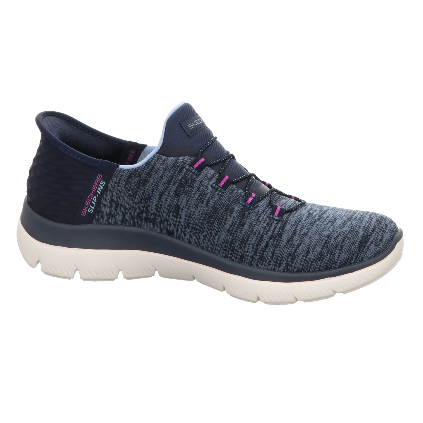 Skechers Damen Slipper Slip In- Dazzling Haze in blau