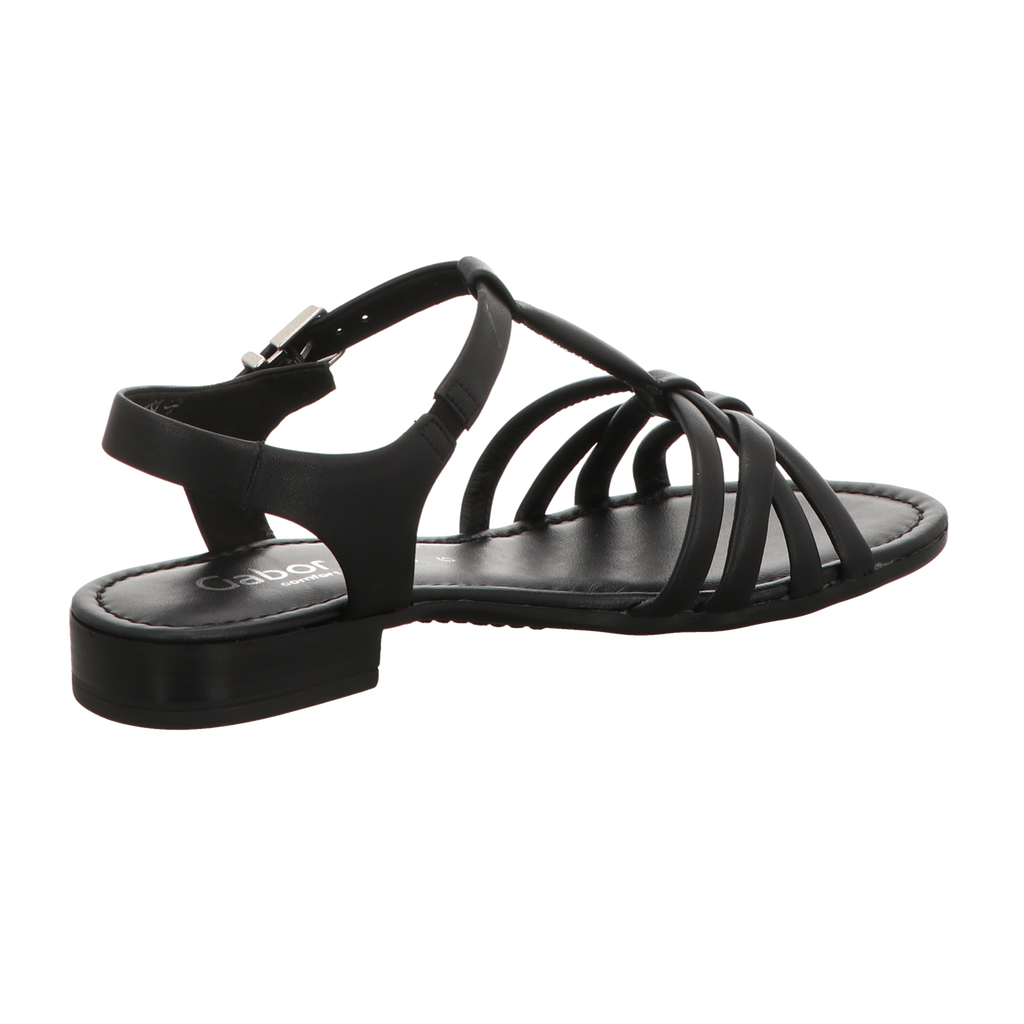 Gabor Damen Sandalette Rhodos in schwarz