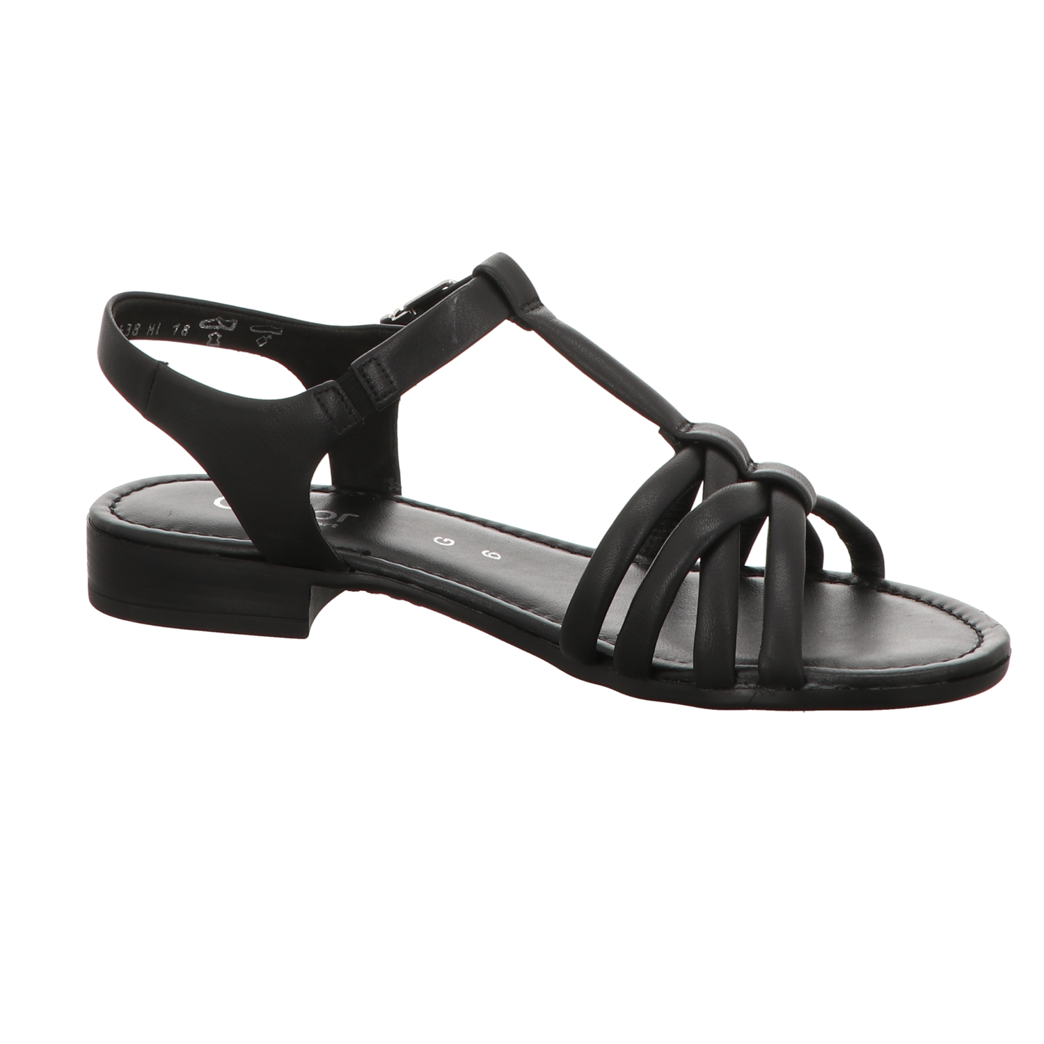 Gabor Damen Sandalette Rhodos in schwarz