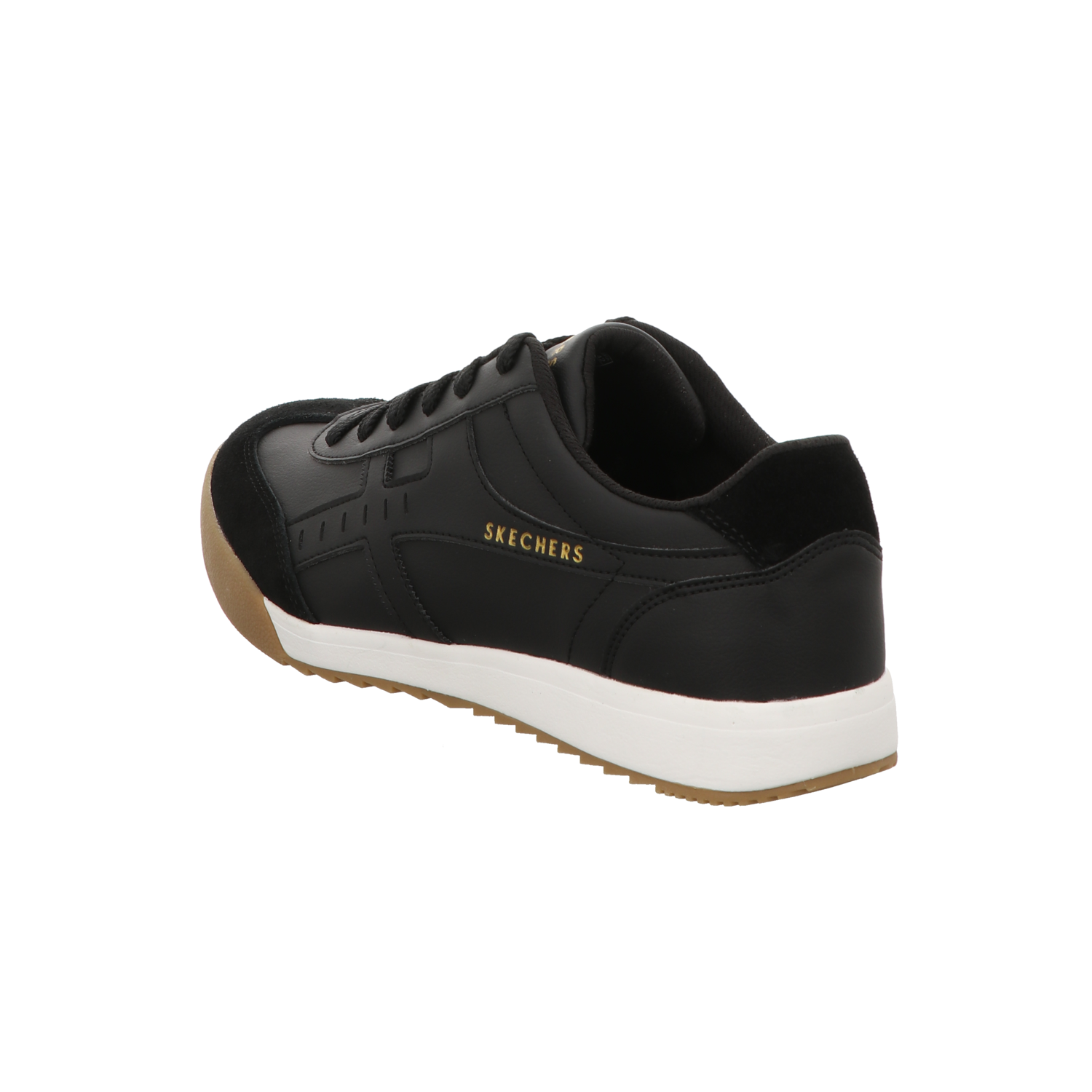 Skechers Herren Schnürschuh Zinger Manzanilla in schwarz
