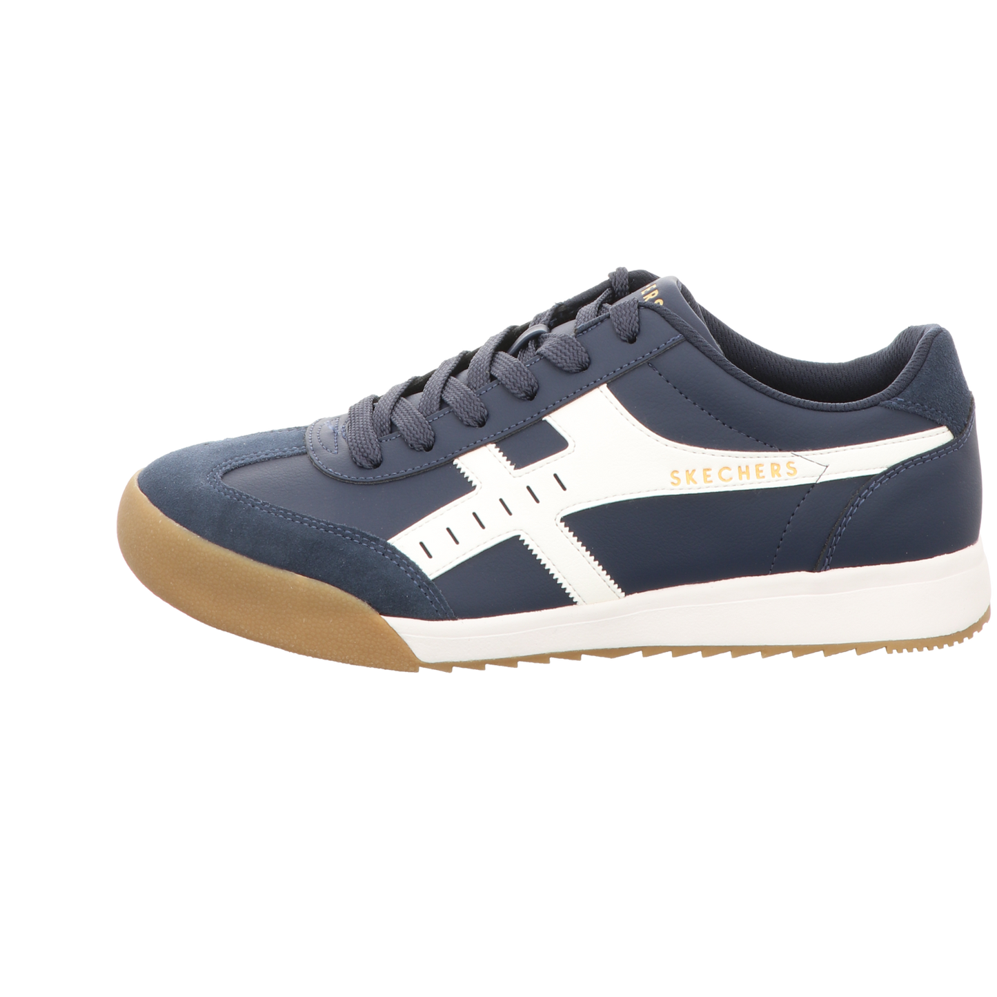 Skechers Herren Schnürschuh Zinger Manzanilla  Totale in blau