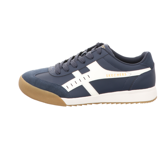 Skechers Herren Schnürschuh Zinger Manzanilla  Totale in blau