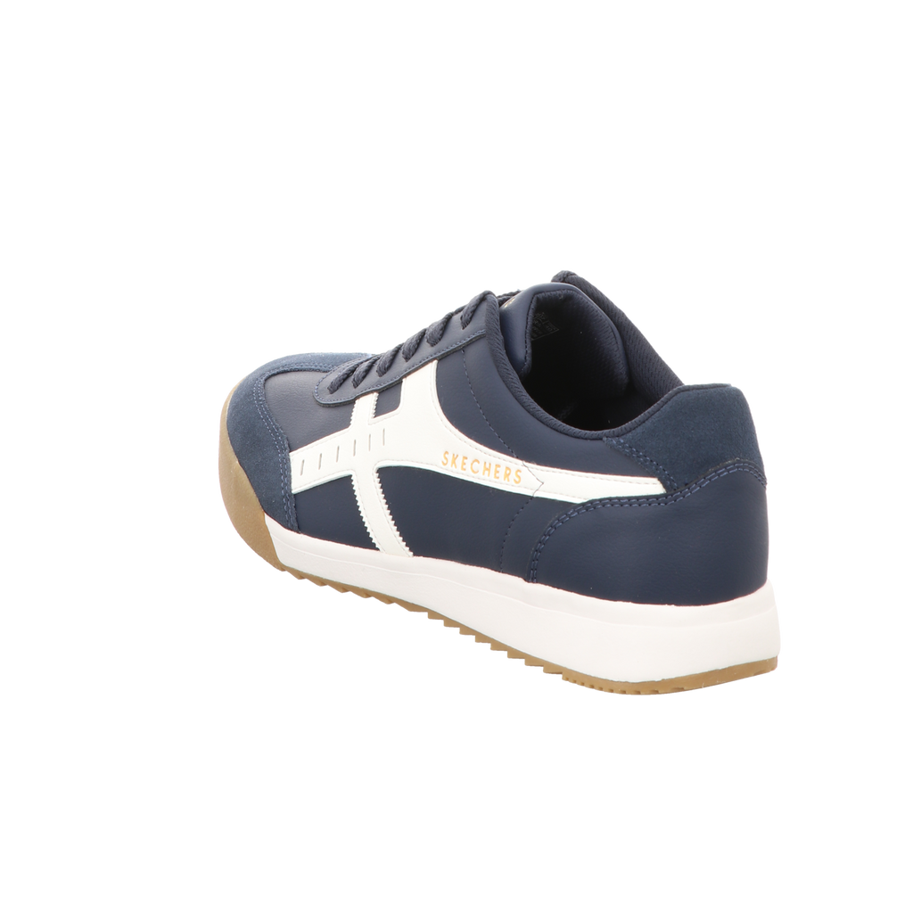 Skechers Herren Schnürschuh Zinger Manzanilla  Totale in blau