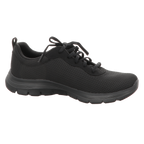 Skechers Damen Schnürschuh Flex Appeal 4:0 Brillant View in schwarz