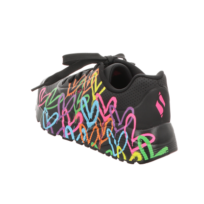 Skechers Damen Slipper X Jgoldcrown in schwarz