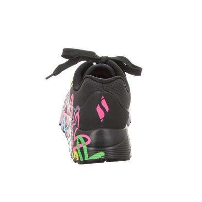 Skechers Damen Slipper X Jgoldcrown in schwarz