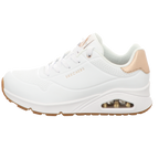 Skechers Damen Schnürschuh Uno-Golden Air in weiss