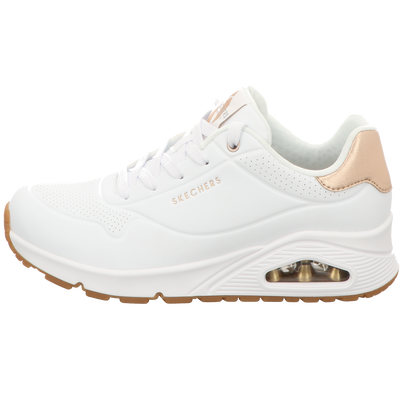 Skechers Damen Schnürschuh Uno-Golden Air in weiss
