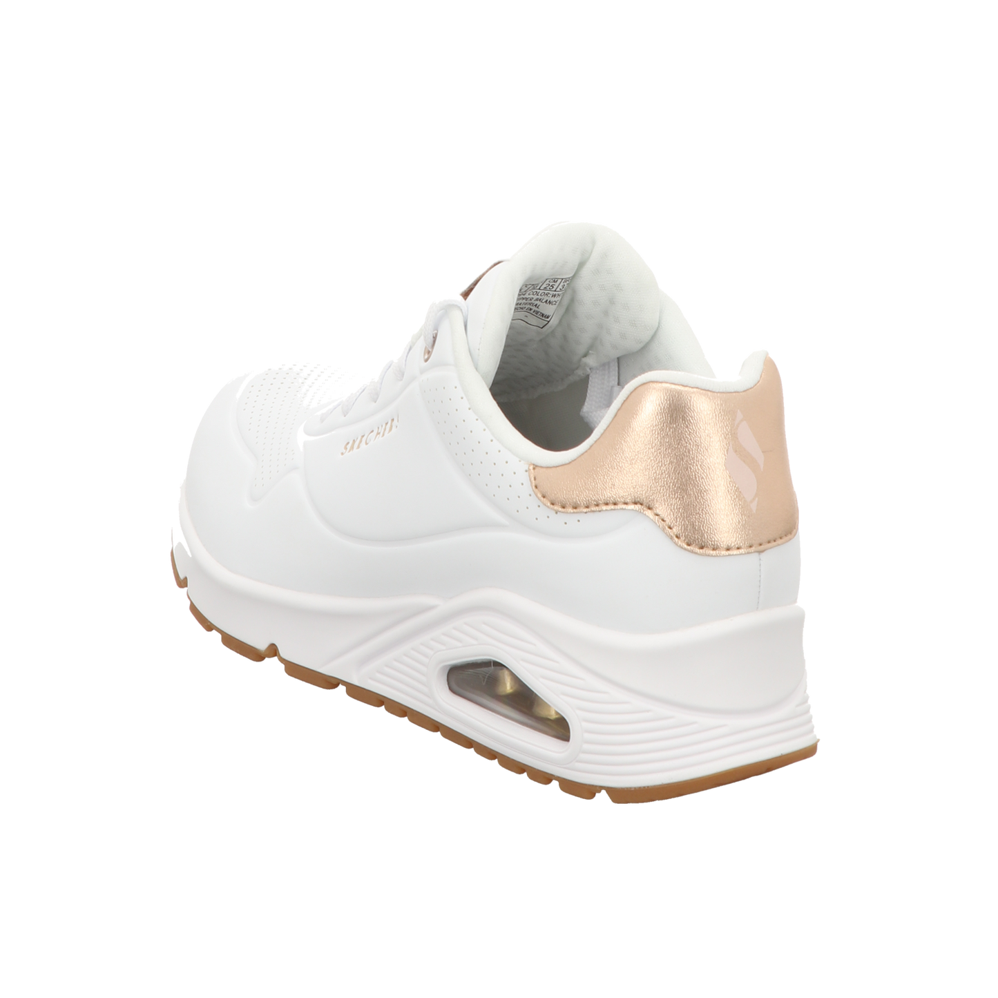 Skechers Damen Schnürschuh Uno-Golden Air in weiss