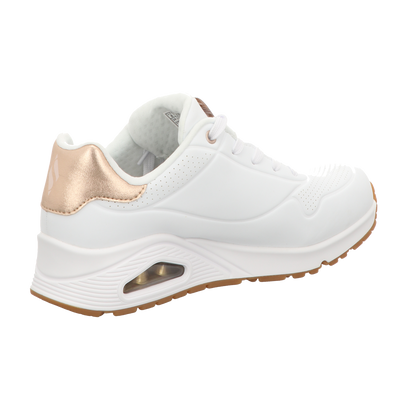 Skechers Damen Schnürschuh Uno-Golden Air in weiss