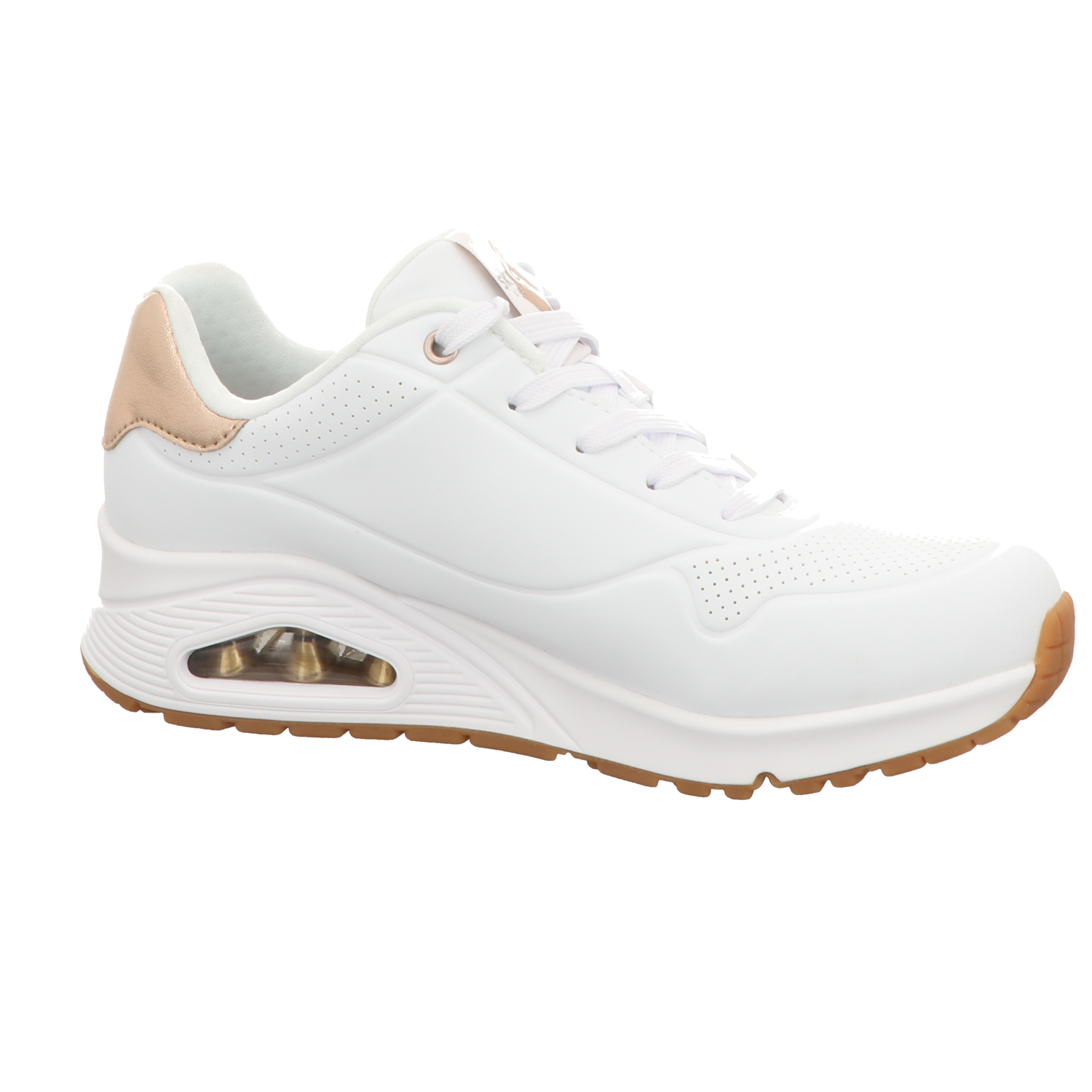 Skechers Damen Schnürschuh Uno-Golden Air in weiss