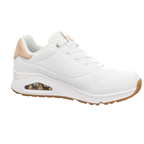 Skechers Damen Schnürschuh Uno-Golden Air in weiss
