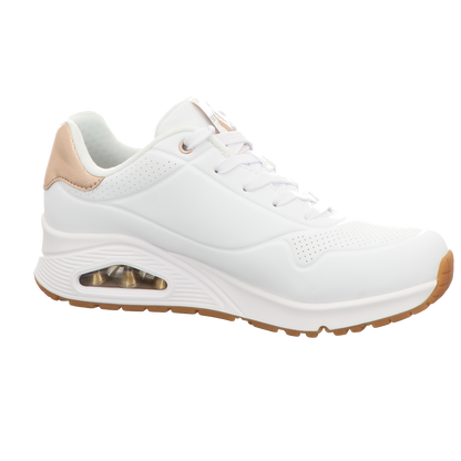 Skechers Damen Schnürschuh Uno-Golden Air in weiss