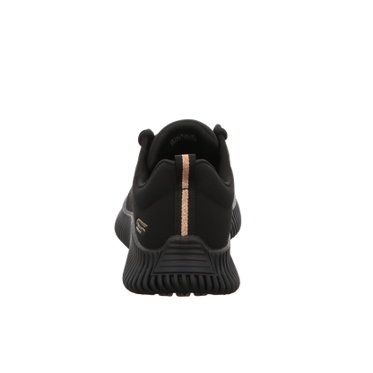 Skechers Damen Schnürschuh Bobs Geo How Marvelous in schwarz