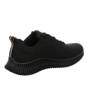 Skechers Damen Schnürschuh Bobs Geo How Marvelous in schwarz