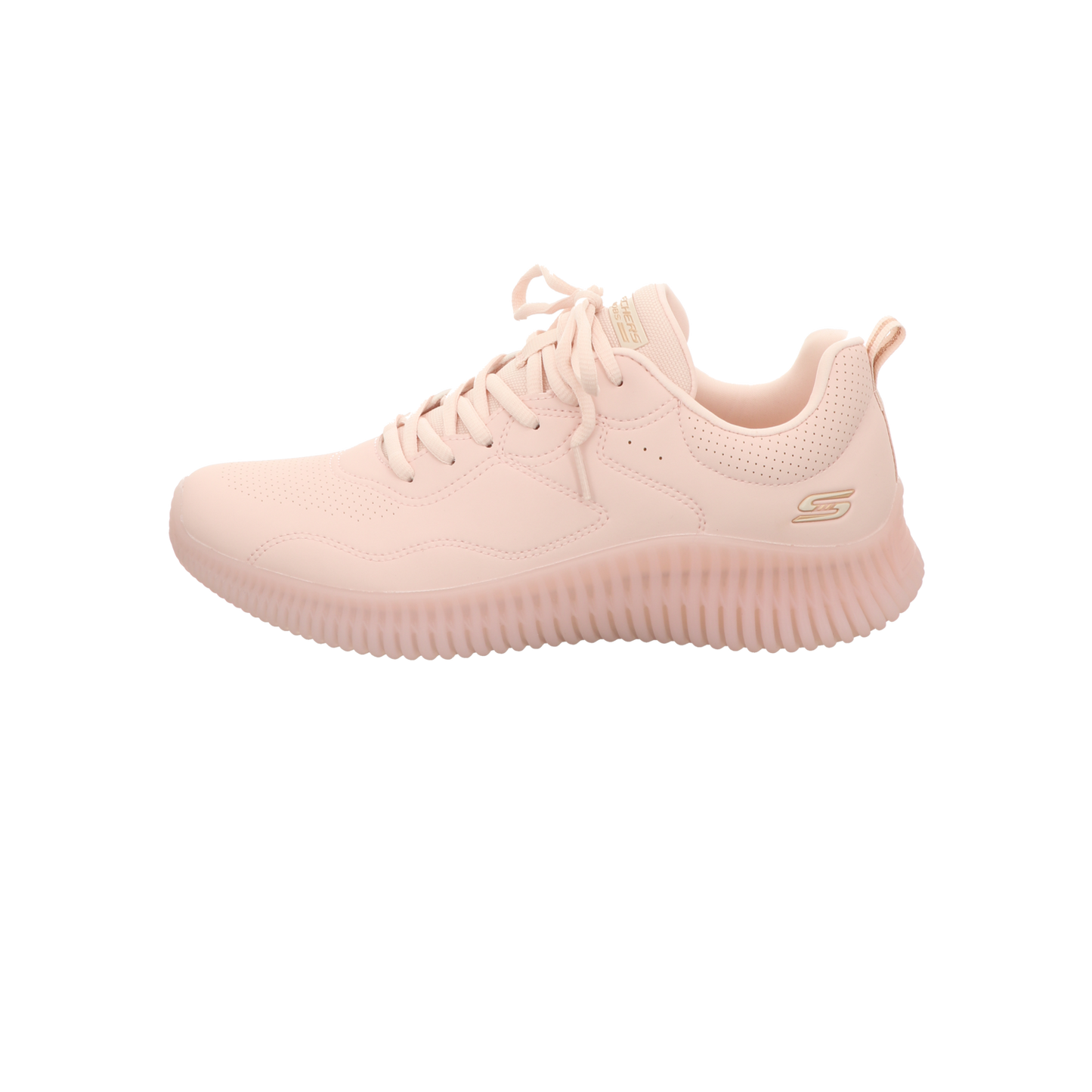 Skechers Damen Schnürschuh Bobs Geo How Marvelous in pink