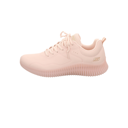 Skechers Damen Schnürschuh Bobs Geo How Marvelous in pink