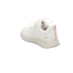 Skechers Damen Schnürschuh Bobs Geo How Marvelous in weiss